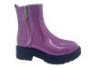 Botas antideslizantes de PU brillantes y elegantes para niñas
