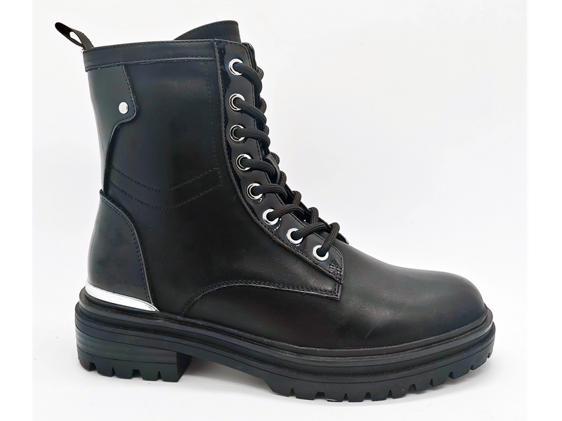 Botas de mujer con estilo mate, holgadas y bien ajustadas