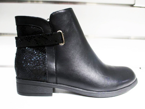 Botas de mujer de alta calidad cálidas de moda negra