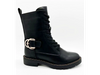 Botas de señora exquisitas de cuero sintético minimalista