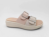 Sandalias de señora con correa de hebilla doble estable, cómoda y ajustable