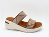 Sandalias de señora de moda retro retro estilo vintage