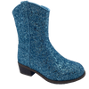 Bota de niña deslumbrante exquisita de moda con lentejuelas