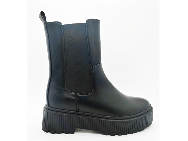 Botas de mujer antideslizantes con aumento de tacón alto de malla