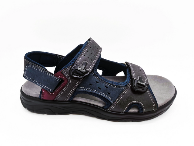 Sandalias de hombre estilo actitud de moda multicolor
