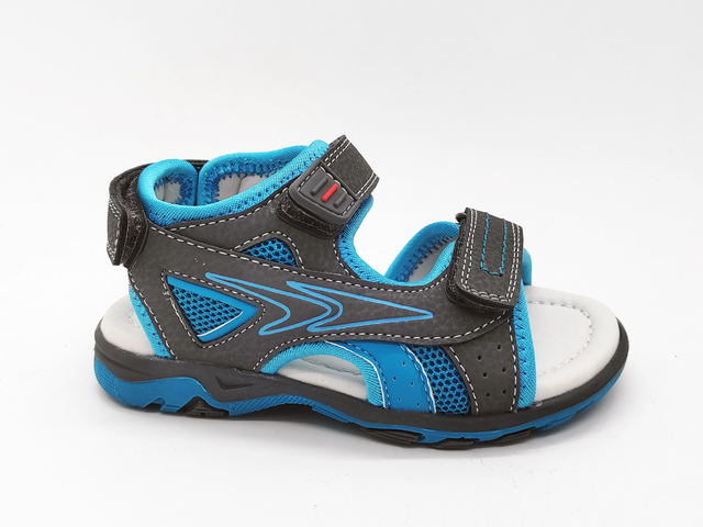 Calzado de verano antideslizante azul Sandalias cómodas para niño