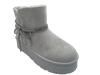 Bota de nieve para mujer deslumbrante, acogedora y duradera