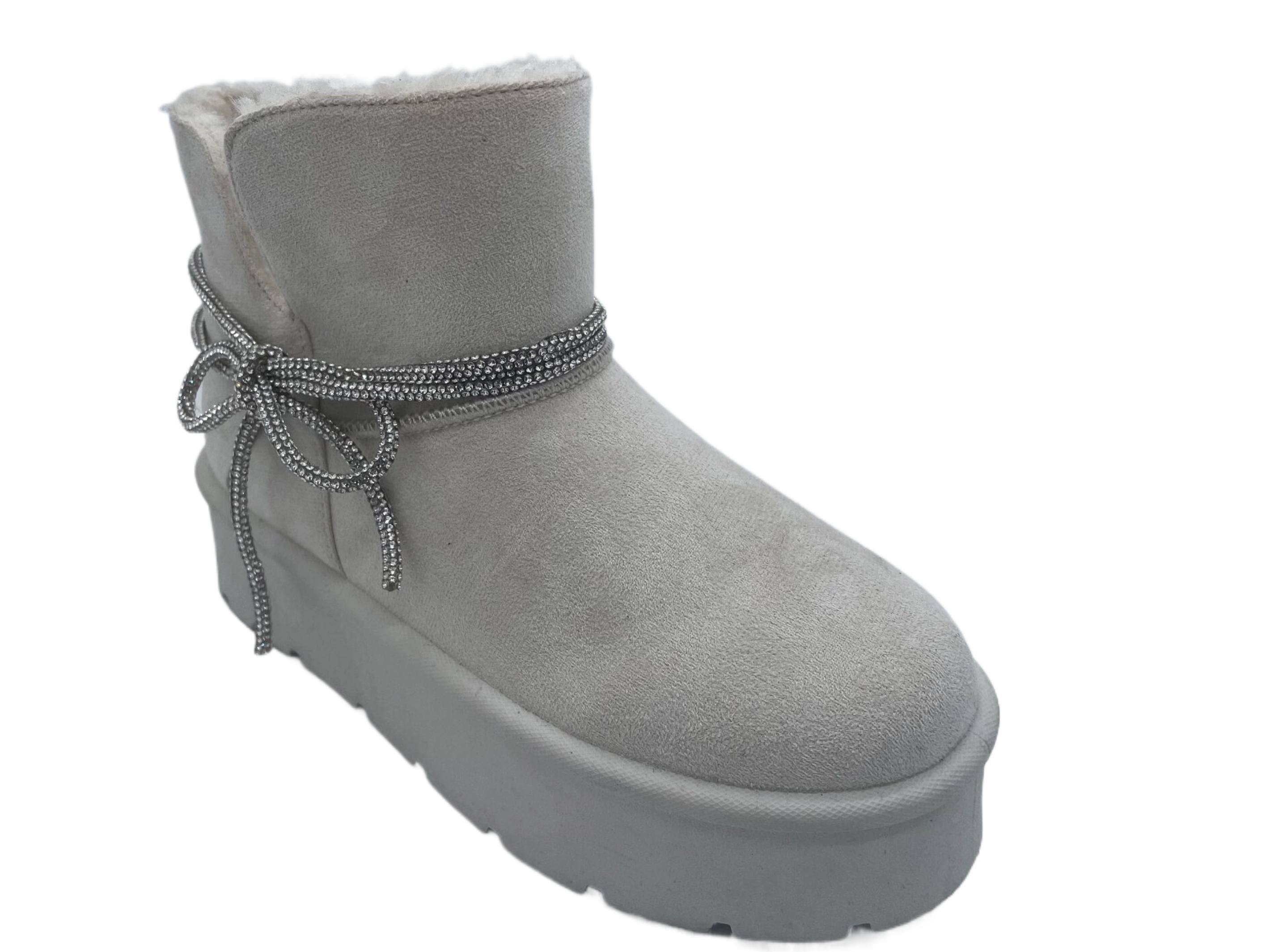 Bota de nieve para mujer deslumbrante, acogedora y duradera
