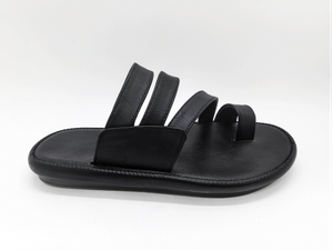 Sandalias clásicas negras ideales para el verano para hombre