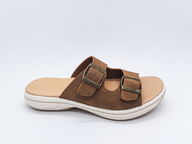 Sandalias Mujer Camel Pleasantly Cool Comfort Soft