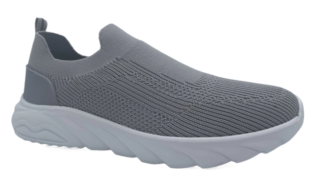 Zapatillas de deporte suaves y elegantes de tejido flyknit de alta calidad para hombre