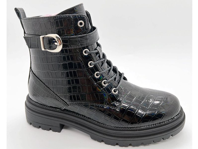 Botas de niña baratas, transpirables y bien ajustadas de PU
